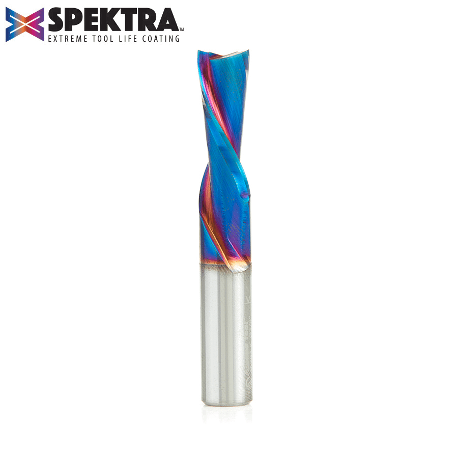 Amana Tool 3/8D x 3/8S hank Down Cut Spiral, Spektra 46203-K