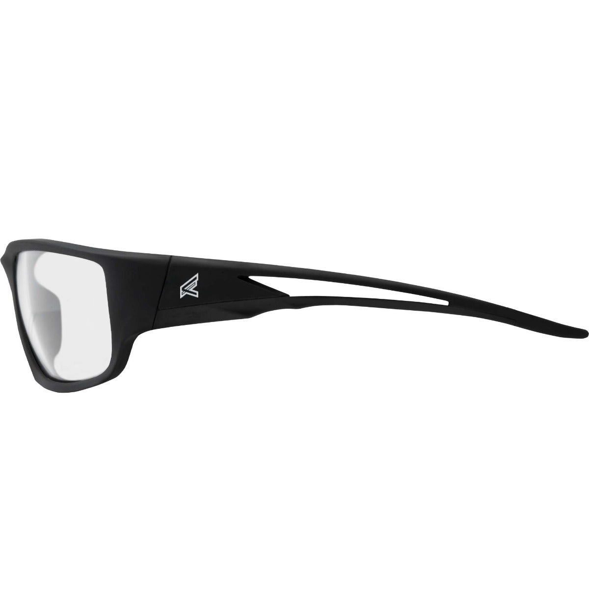 Edge Eyewear Kazbek Safety Glasses, Black Frame, Clear Vapor Shield Lens SK111VS
