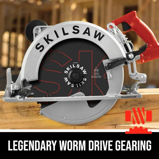 Skil 10-1/4 in. Magnesium Worm Drive Saw With Twist Lock SPT70WM-71