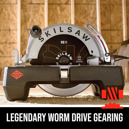 Skil 16-5/16 in. Magnesium Worm Drive Skilsaw SPT70V-11