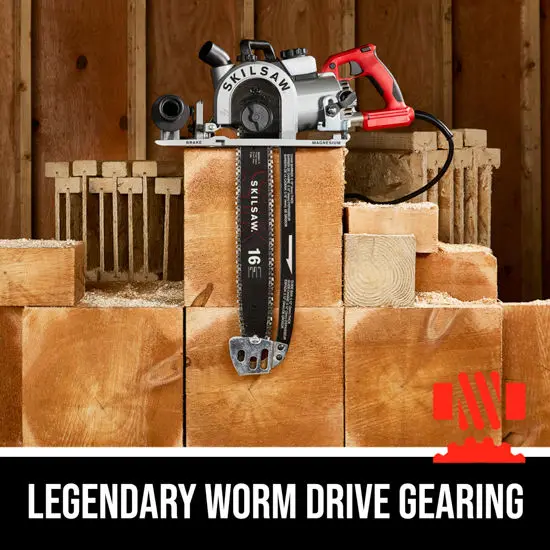 Skil 16 in. Worm Drive Carpentry Chainsaw SPT55-11