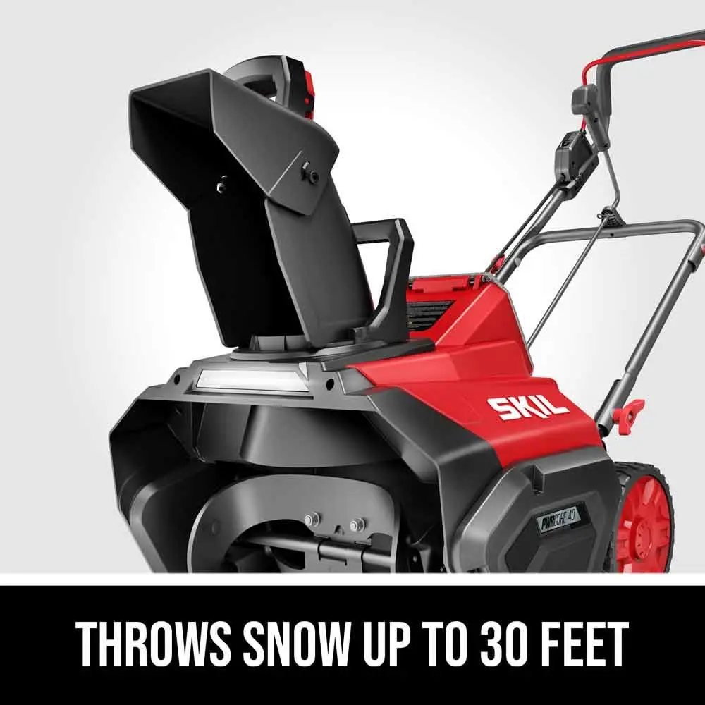 Skil PWRCore 40 Snow Blower - Thumbnail 5