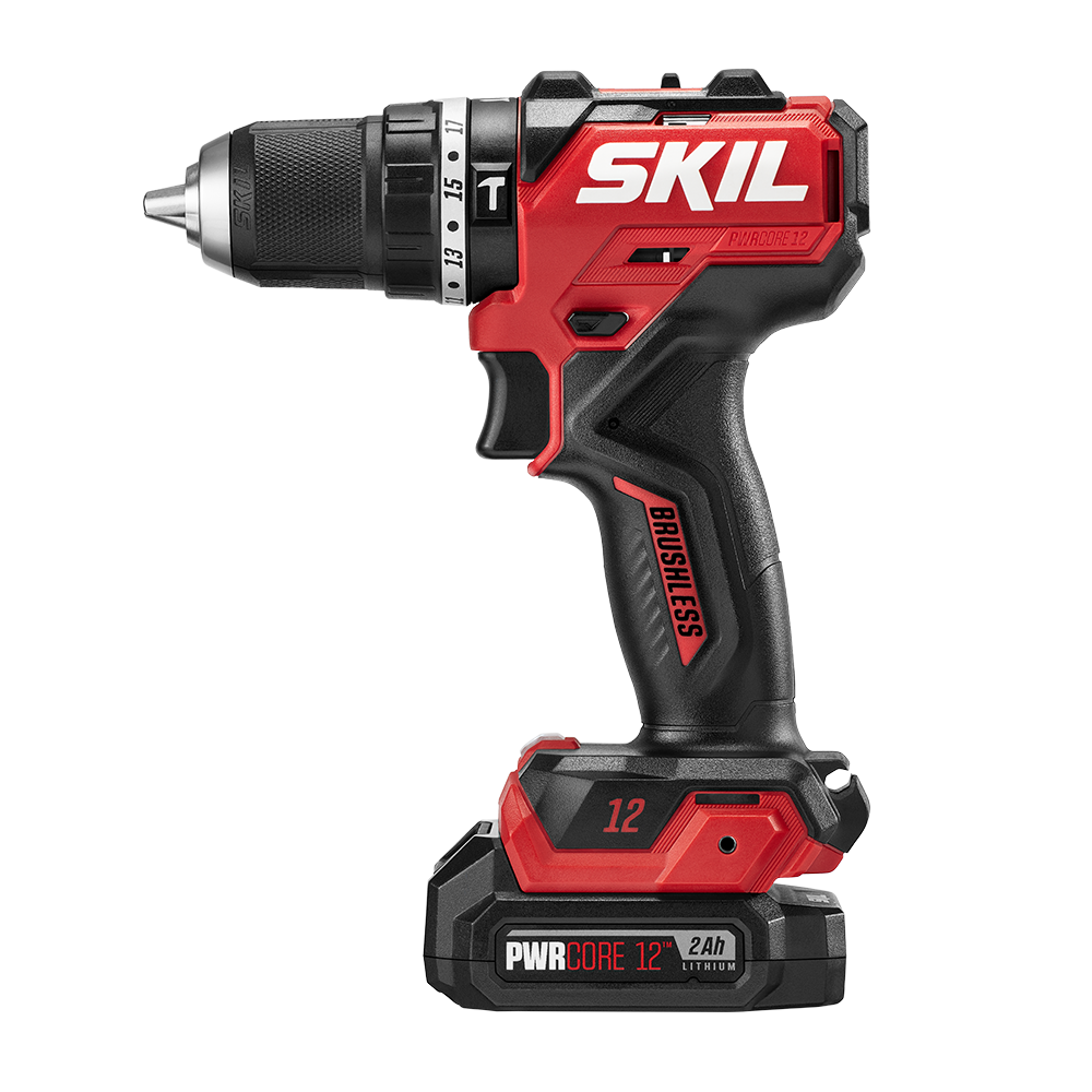 Skil PWRCORE 12 Brushless 12V 1/2 in. Compact Hammer Drill Kit HD6290A-10
