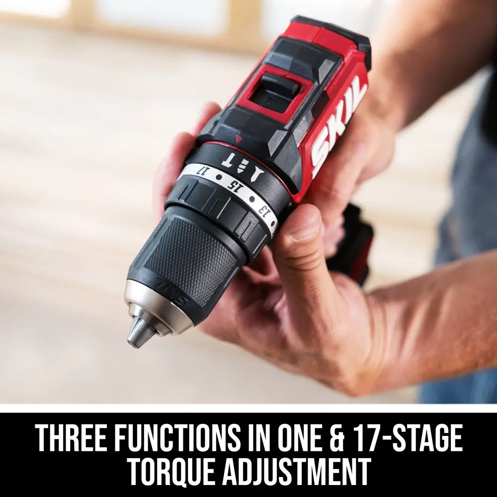 Skil PWRCORE 12 Brushless 12V 1/2 in. Compact Hammer Drill Kit HD6290A-10