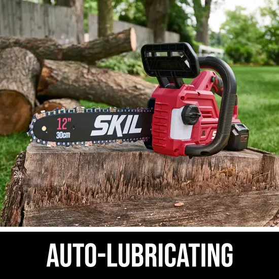 Skil PWRCORE 20 Brushless 12 in. Chain Saw Kit CS4562B-10