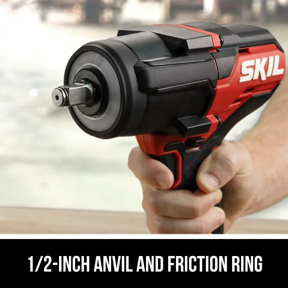 Skil PWRCORE 20 Brushless 20V 1/2 in. Mid-Torque Impact Wrench (Tool Only) IW5761B-00