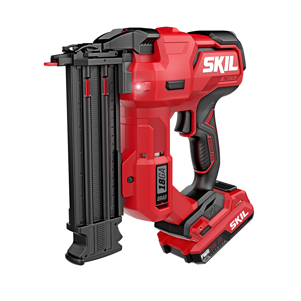 Skil PWRCORE 20 Brushless 20V 18Ga Brad Nailer Kit NA1800B-10