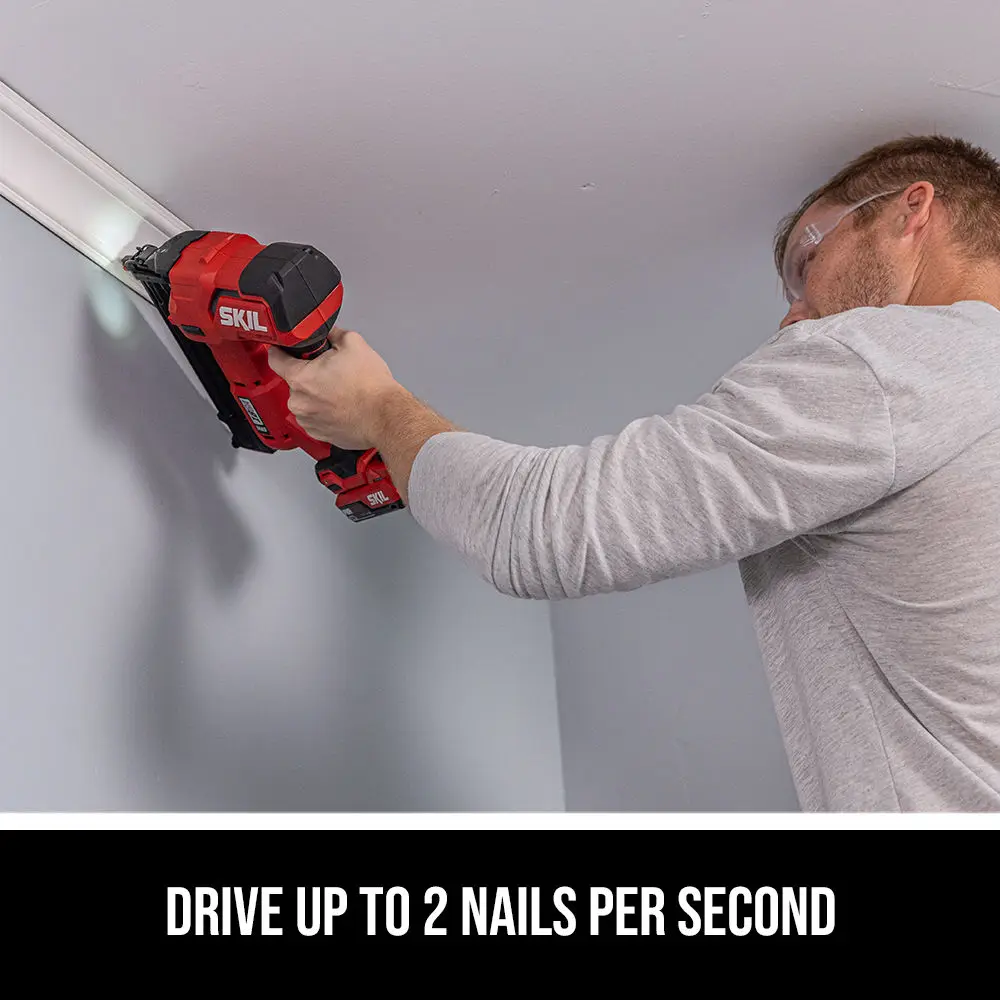 Skil PWRCORE 20 Brushless 20V 18Ga Brad Nailer Kit NA1800B-10