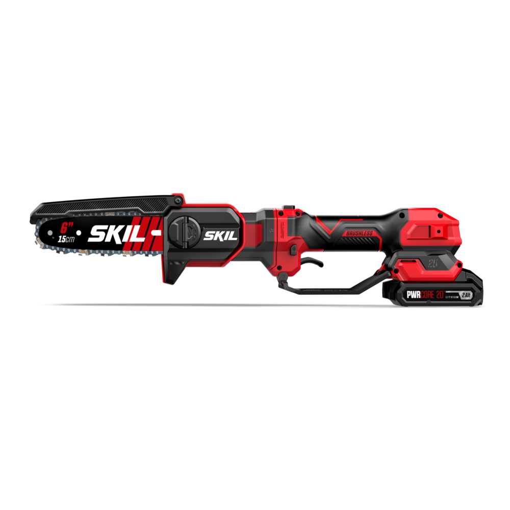 Skil PWRCORE 20 Brushless 20V 6 in. Telescopic Pruning Saw Kit PR0601B-11