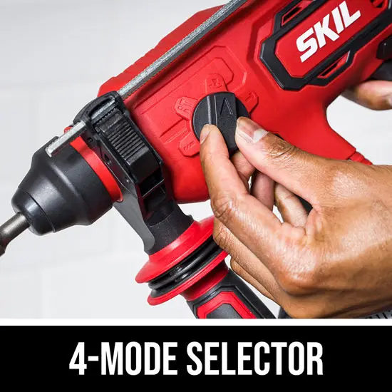 Skil PWRCORE 20 Brushless 20V 7/8 in. Rotary Hammer Kit with 5.0Ah Battery RH1704-1A