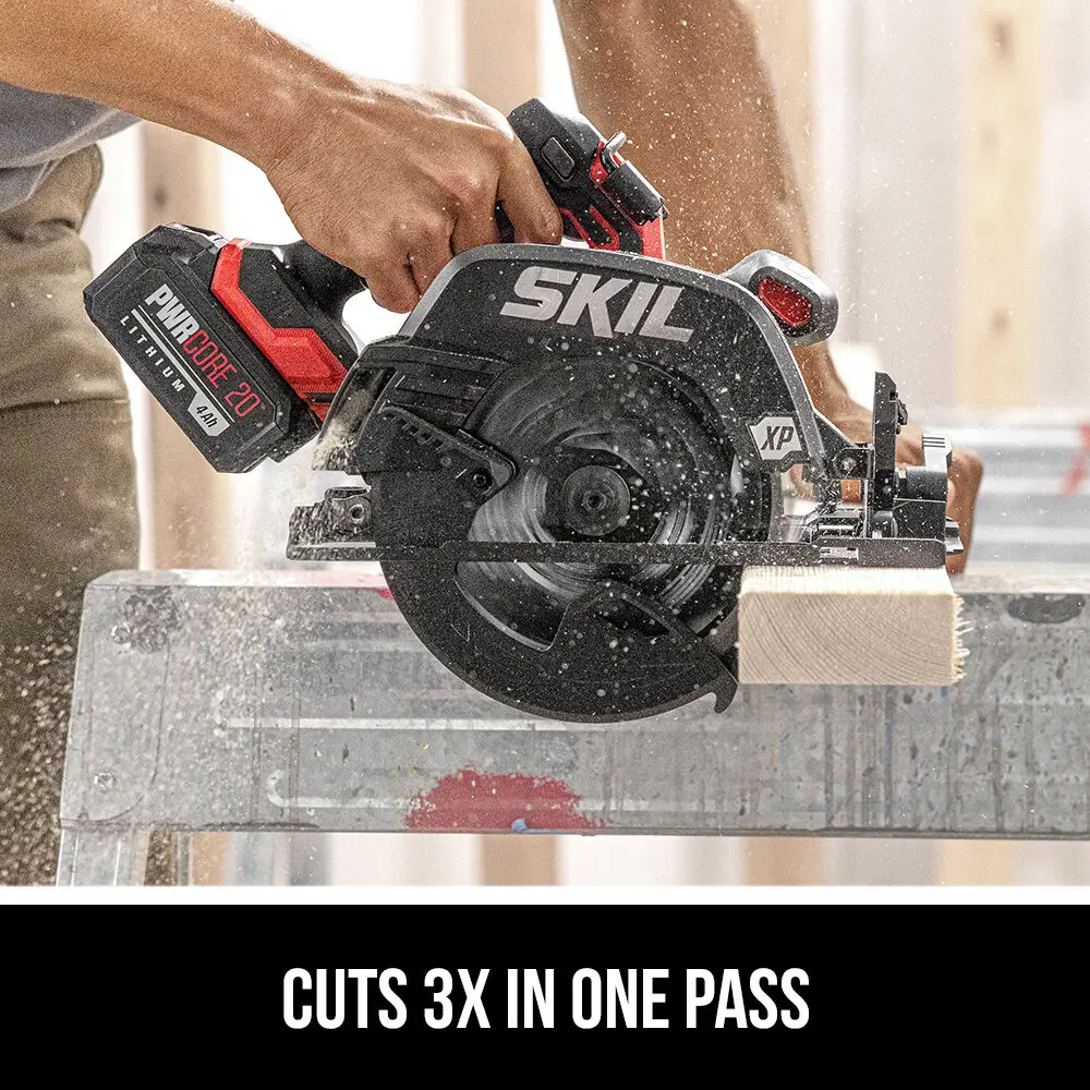 Skil PWRCORE 20 XP Brushless 20V 7-1/4 in. Circular Saw (Tool Only) CR5440B-00