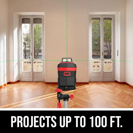 Skil Self-Leveling 360 Degree Green Cross Line Laser with Tripod LL9322G-01