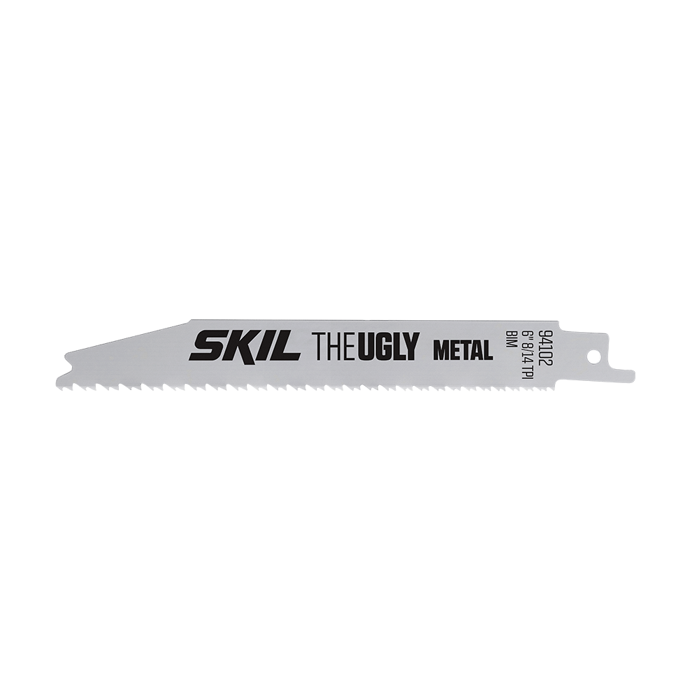 Skil The UGLY 6 in. 8/14 TPI Metal Cutting Reciprocating Saw Blade, 5-Pack 94102-5