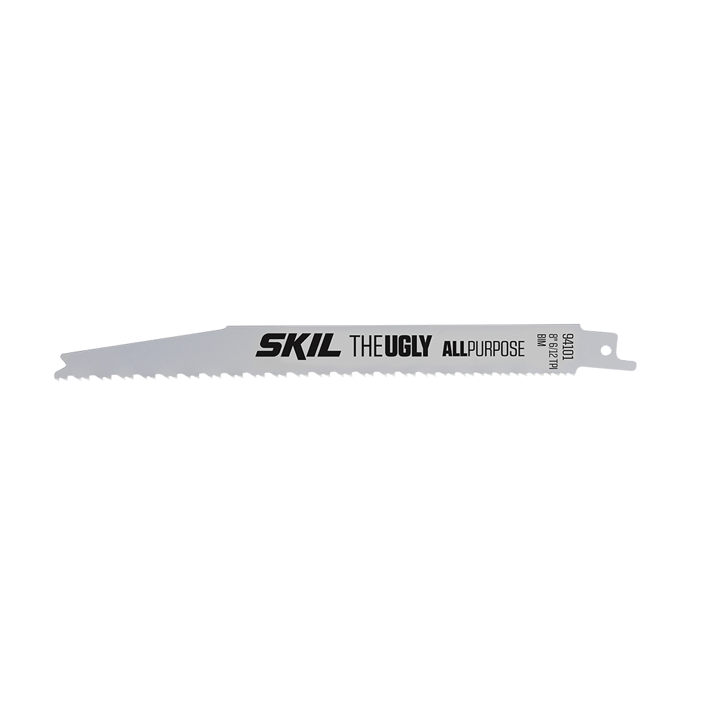 Skil The UGLY 8 in. 6/12 TPI All-Purpose Reciprocating Saw Blade, 5-Pack 94101-5