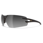 Edge Eyewear Salita Safety Glasses, Black Frame, Silver Mirror Lens SL117
