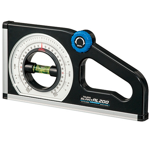 SLT-AL200M, Tajima SLANT AL200 Dual-Scale Rotary Pitch/Angle Meter with Magnetic Base