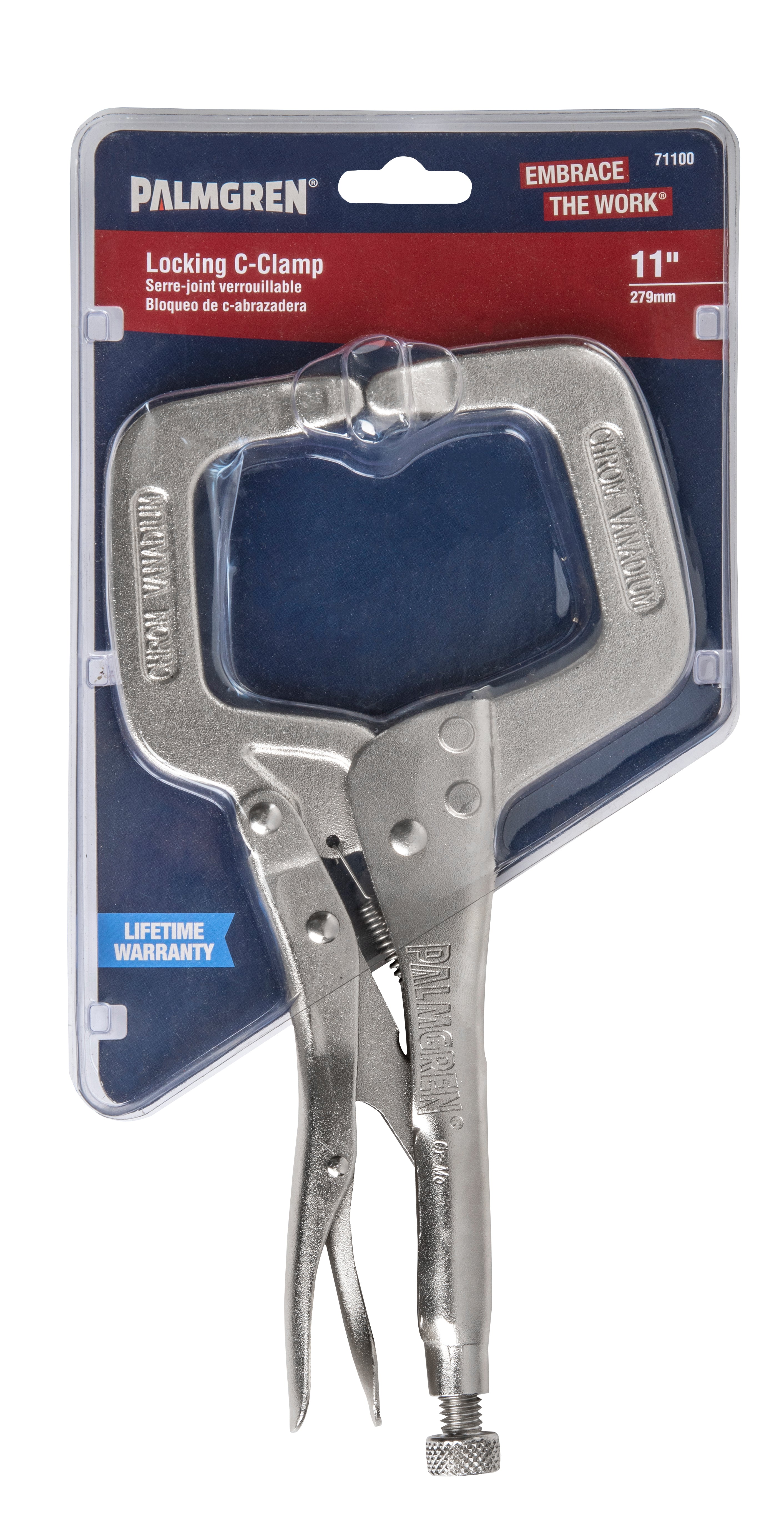 Palmgren 11" Locking C-Clamp 71100