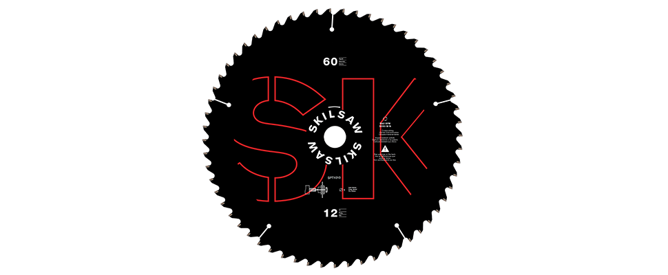 Skil 12 in. x 60T Miter Saw Blade SPT1010