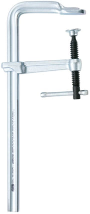 Bessey heavy duty F style welding clamp with 8 x 5.5 inch jaws and 2660 lb capacity