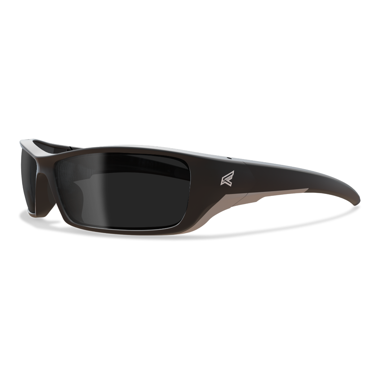 Edge Eyewear Reclus Safety Glasses, Black Frame, Smoke Lens SR116