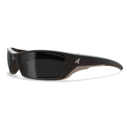 Edge Eyewear Reclus Safety Glasses, Black Frame, Smoke Lens SR116