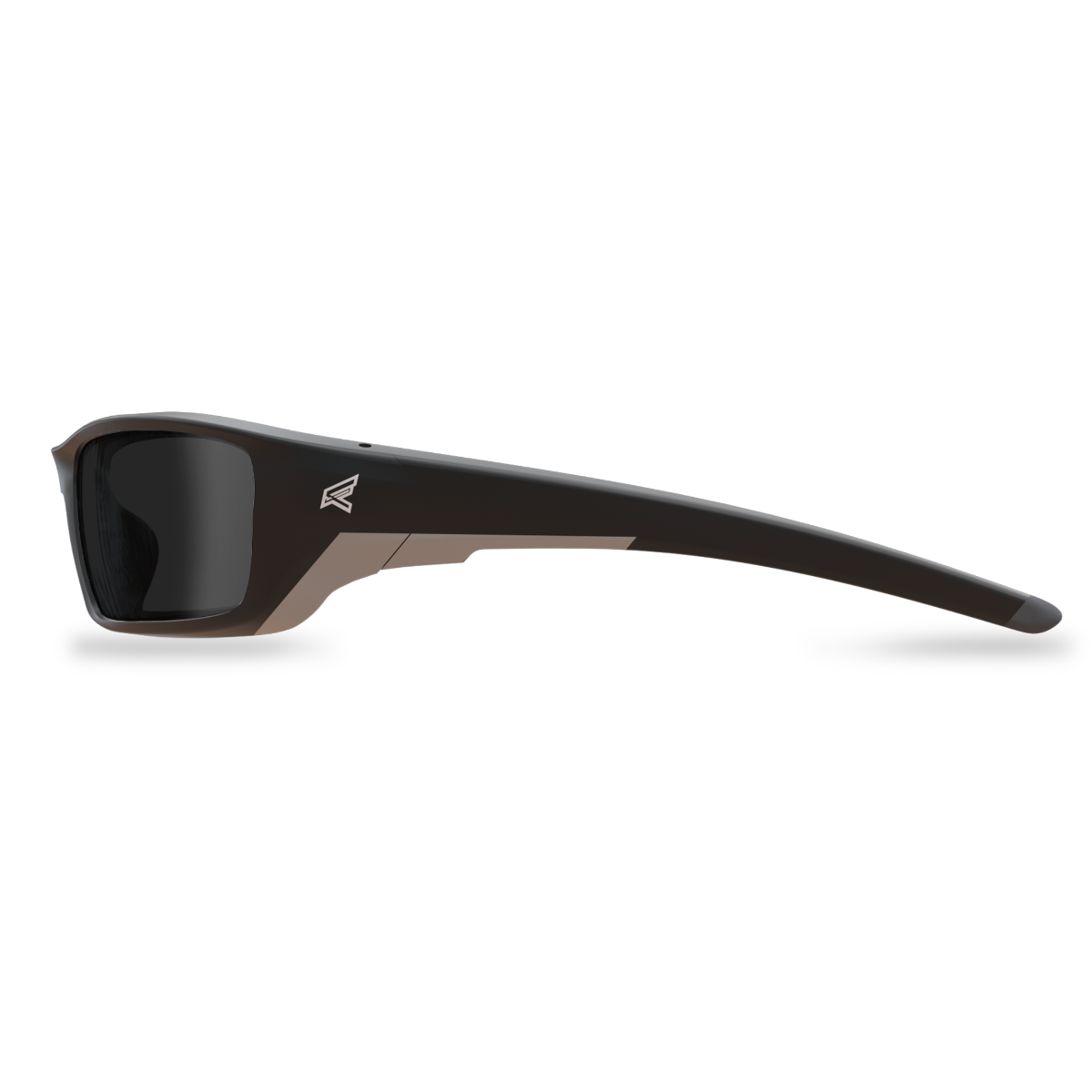Edge Eyewear Reclus Safety Glasses, Black Frame, Smoke Lens SR116