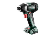 Metabo 18V 1/4" Hex Brushless Impact Driver Bare w/ metaBOX, SSD 18 LT 200 BL 602397840