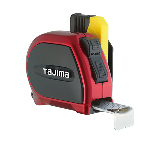 Tajima Tool SIGMA STOP Tape Measure with Safety Belt Holder, Strong Tape & Hook, 16 ft. x 1 in. SSSF-16BW
