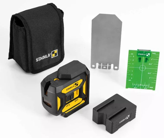 Stabila LAX 320 G Green Cross Line & Plumb Dot Laser 03190