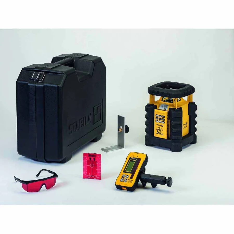 Stabila LAR 350 Exterior Rotary Laser 7pc Kit 05710