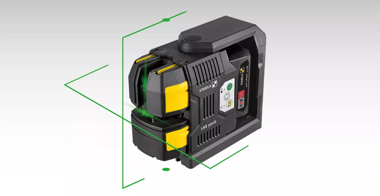 Stabila LAX 500G Crossline & Plum Dots Laser 5pc Kit 03510