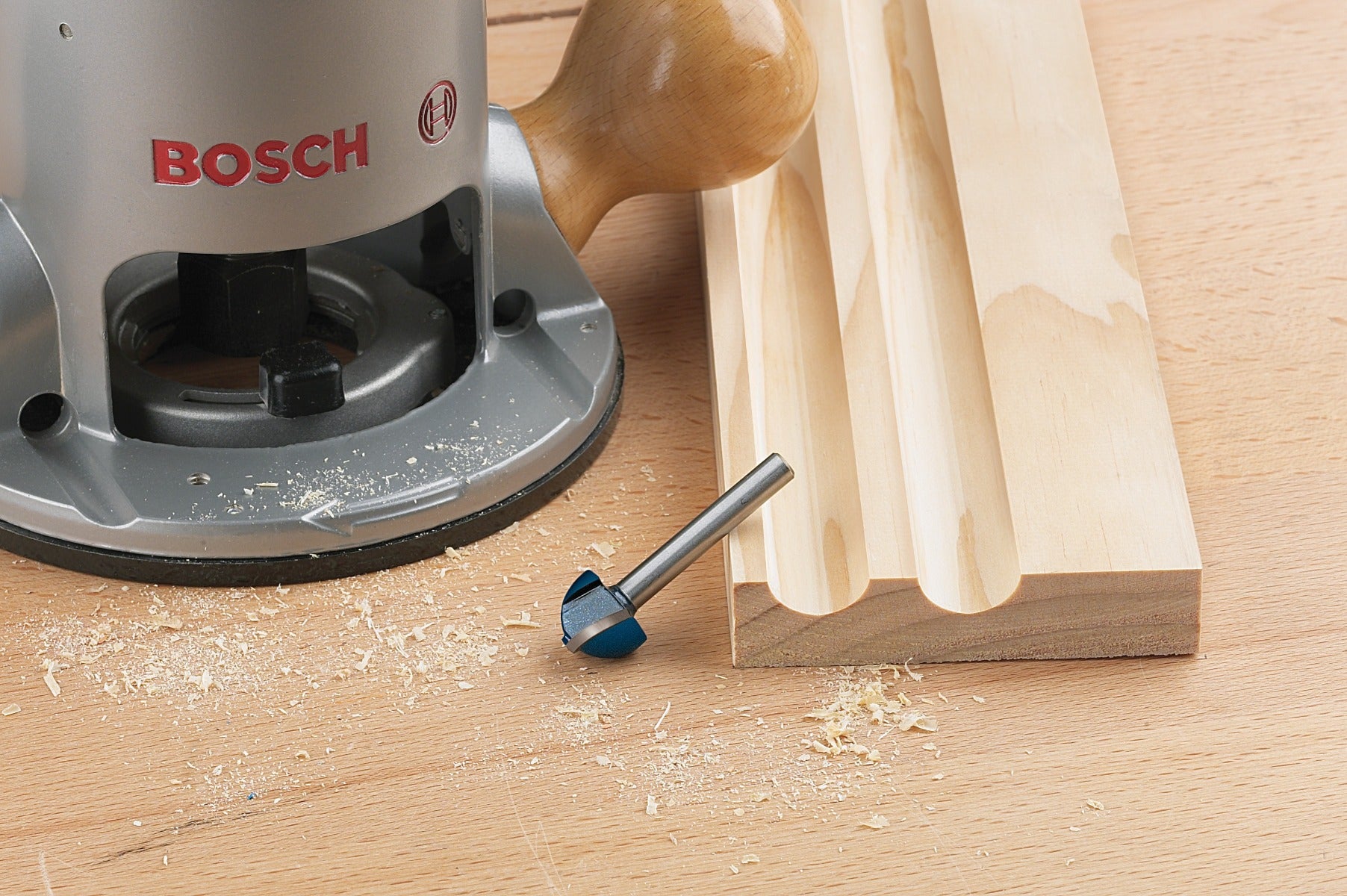 Bosch 1/8 x 1/4" Carbide Tip Core Box Bit 85444M