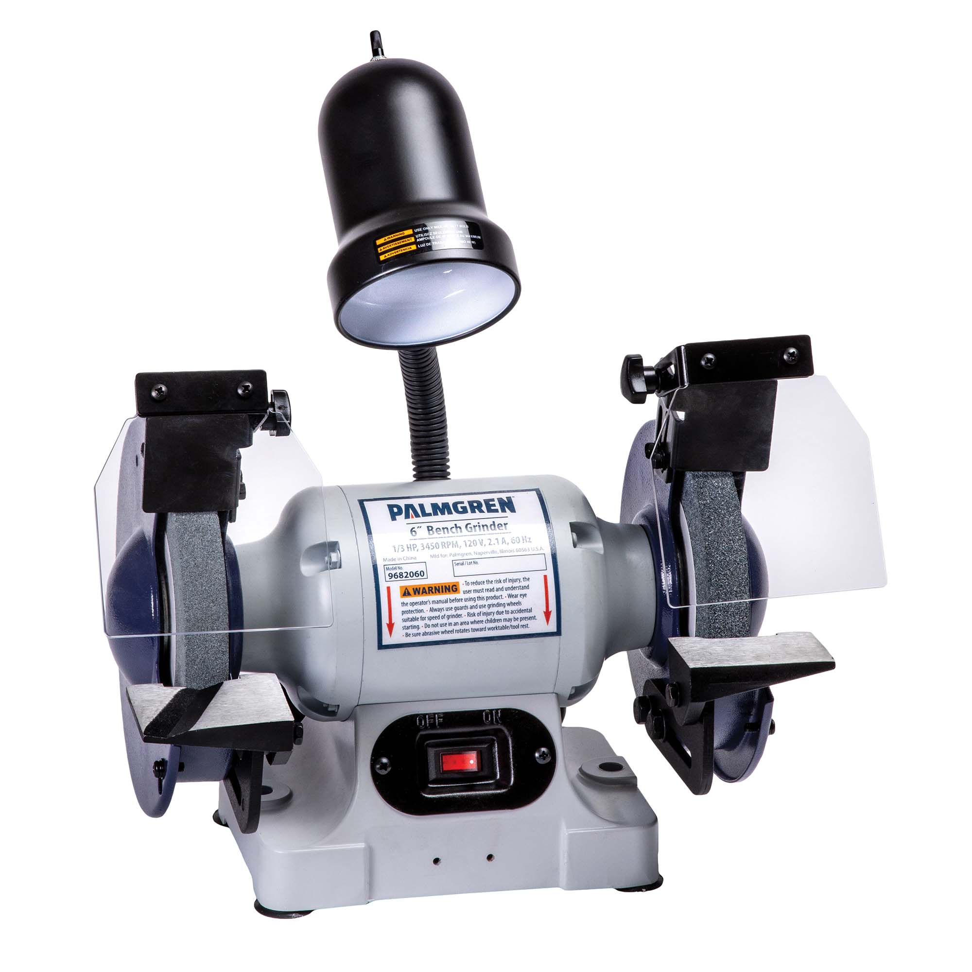 6" Economy Bench Grinder 1/3 HP 115V