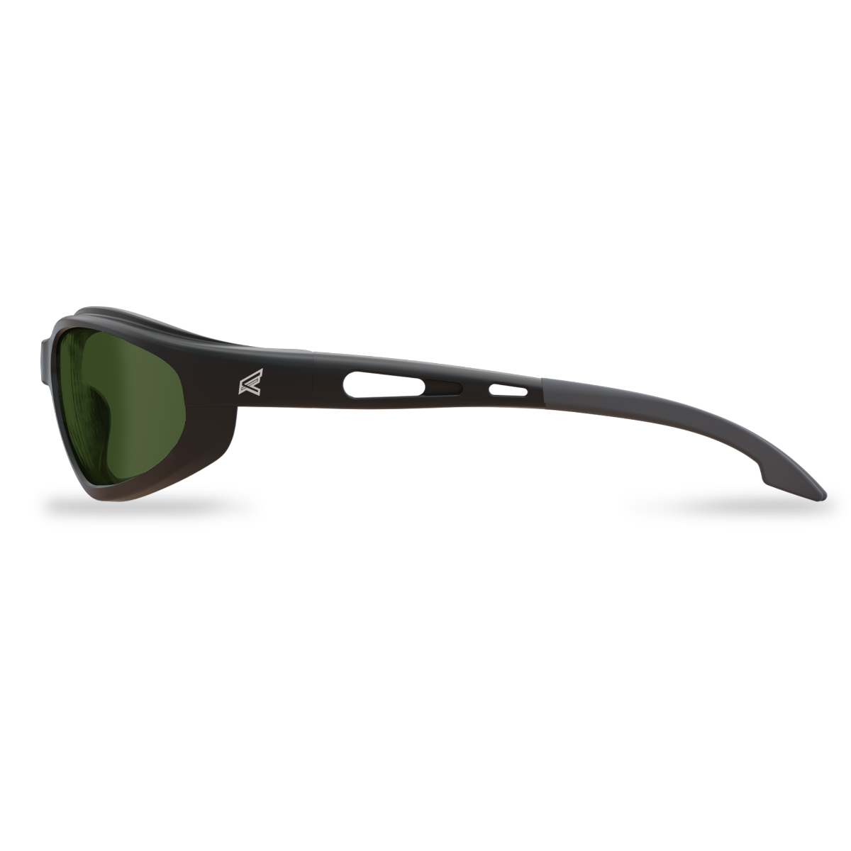 Edge Eyewear Dakura Safety Glasses, Black Frame, IR 3.0 Light Welding Lens SW11-IR3
