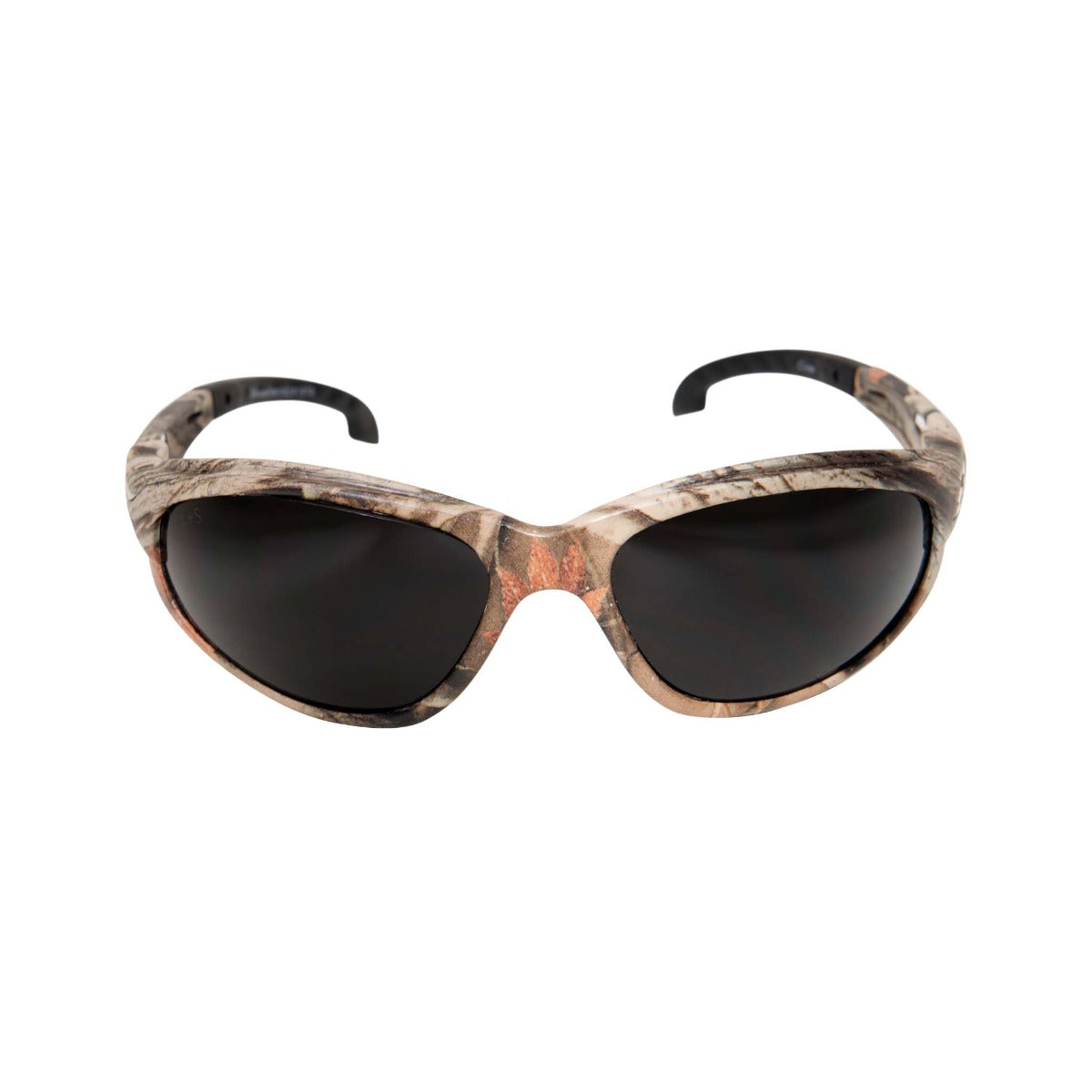 Edge Eyewear Dakura Safety Glasses, Forest Camo Frame, Smoke Lens SW116CF