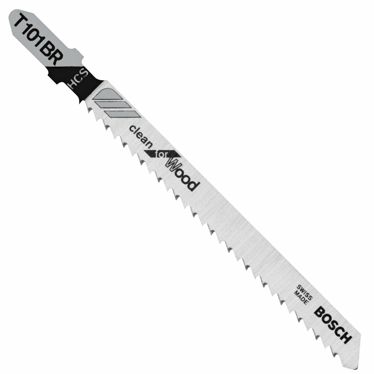 Bosch 100 pc 4" 10 TPI Reverse Pitch, Wood TS Jigsaw Blades T101BR100