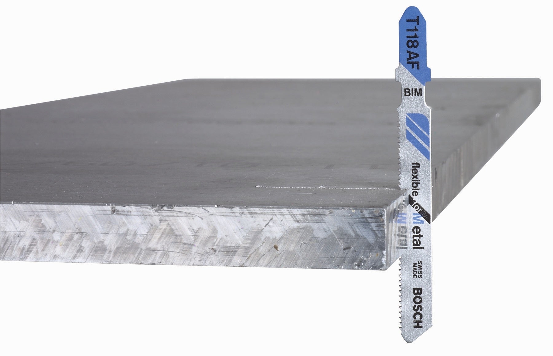 Bosch 100 pc 3-5/8" 14-18 TPI Flex, Metal TS Jigsaw Blades T118EF100