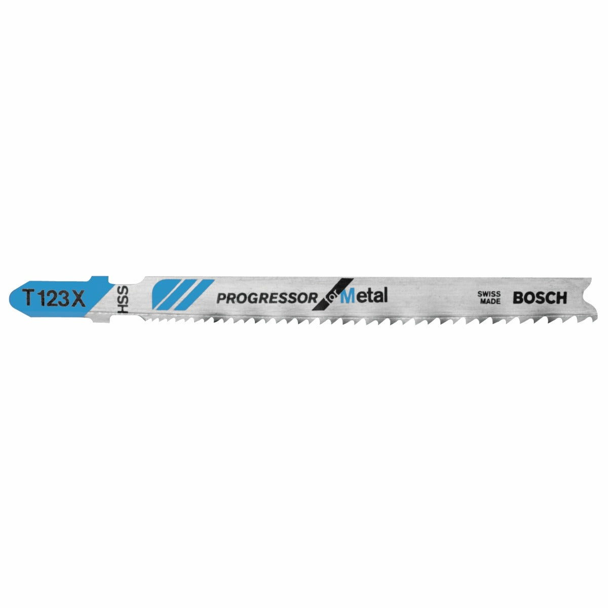 Bosch 100 pc 4" 10-24P TPI Progressor, Metal TS Jigsaw Blades T123X100