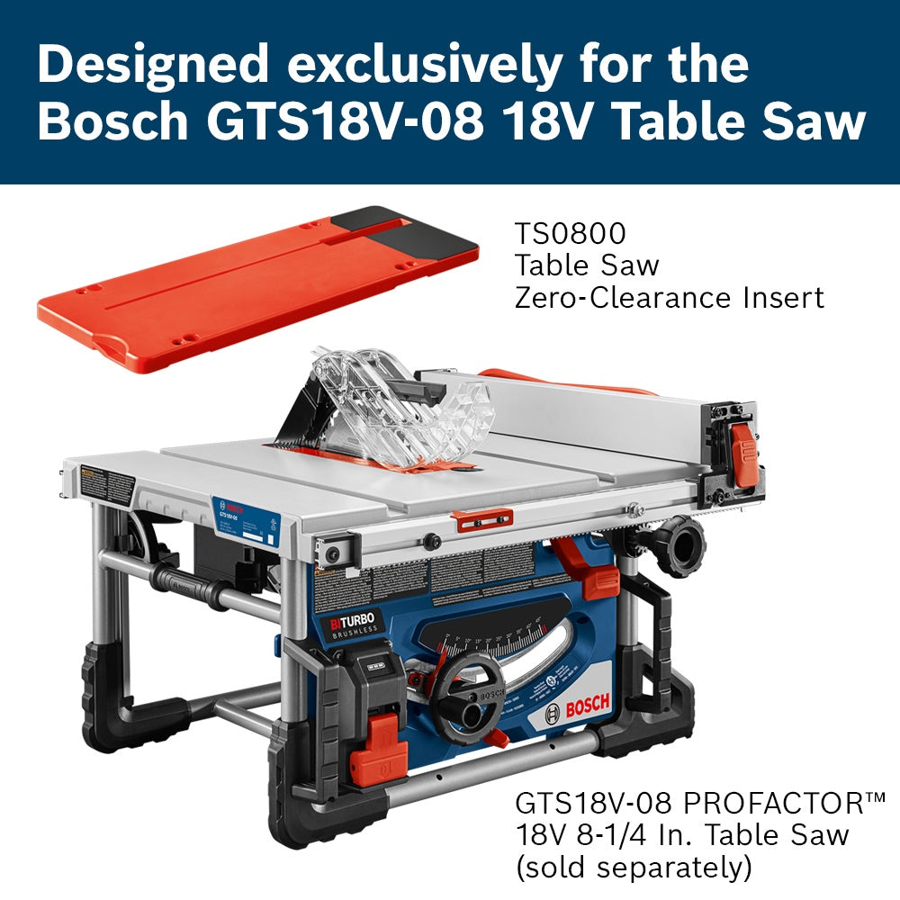 Bosch Zero Clearance Plate