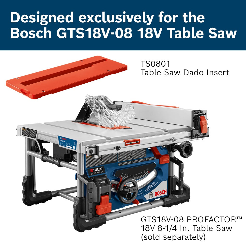 Bosch Dado Insert Plate
