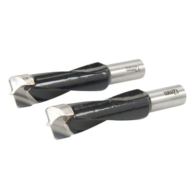 Triton Doweling Jointer Bits, 12mm, (2) TDJDB12