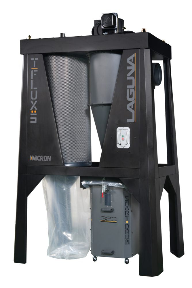 Laguna Tools Cyclone Dust Collector, T|Flux:5 Auto Clean, 5HP 220V MDCTF52201