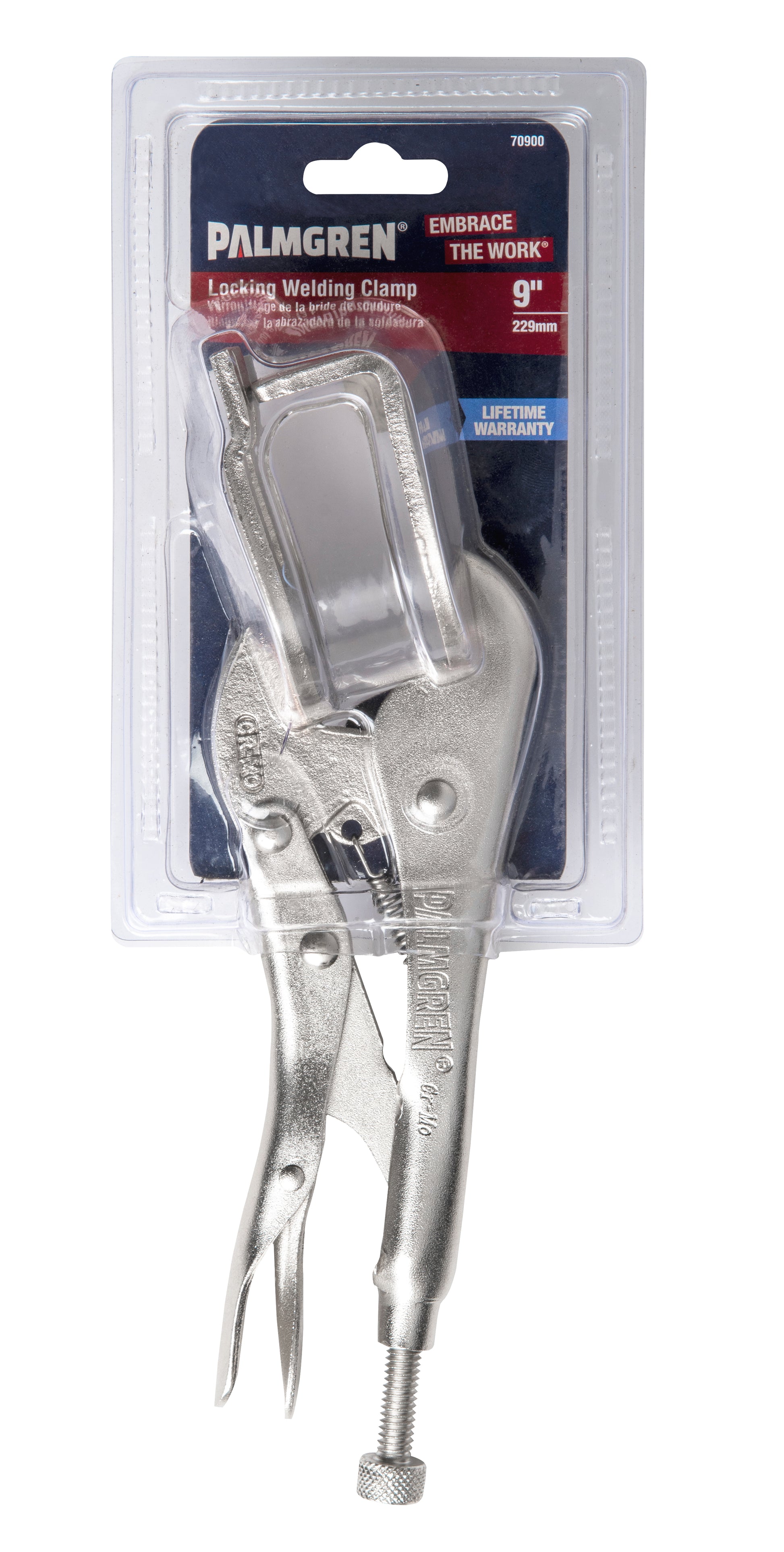 Palmgren 9" Locking Weld Clamp 70900