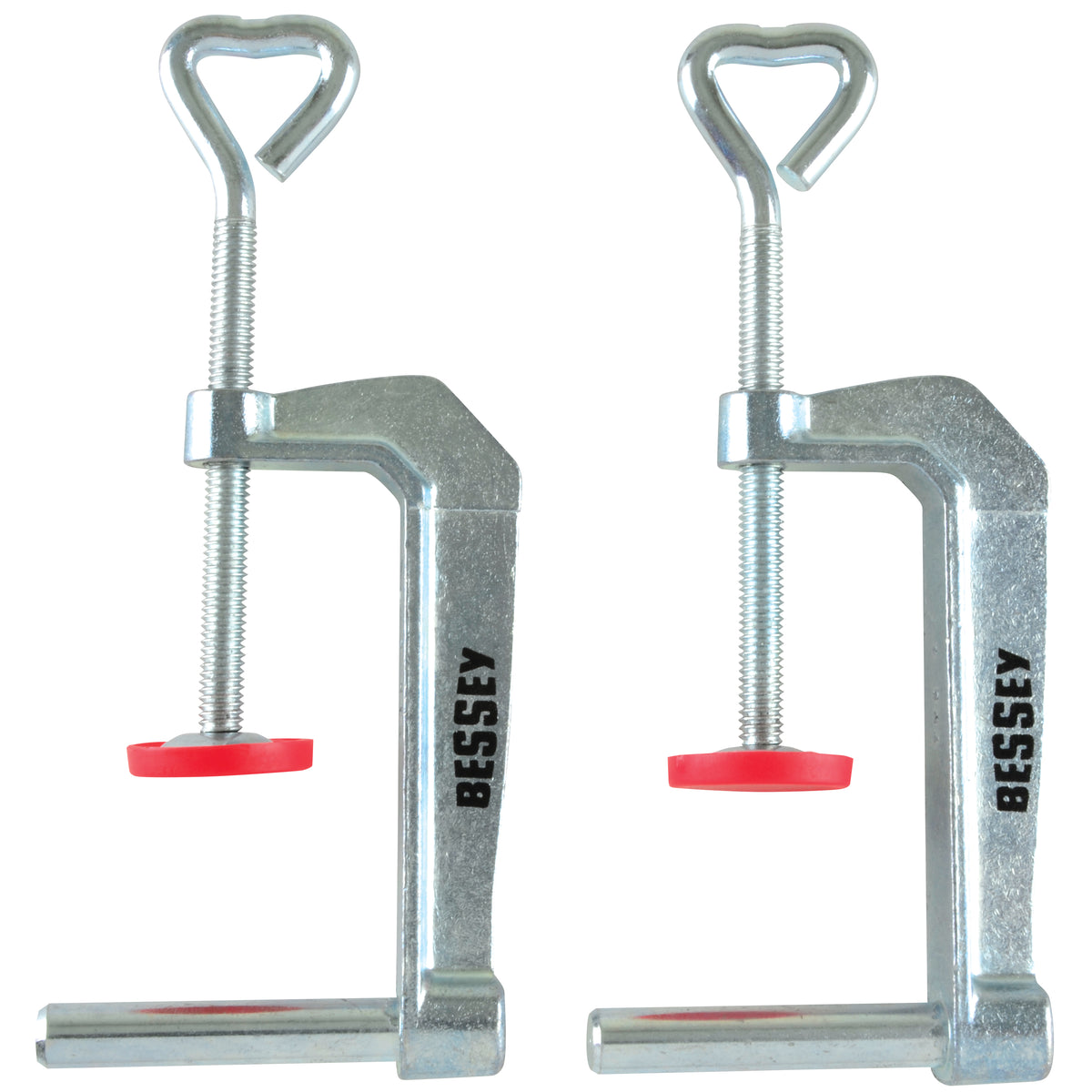 Bessey Tools Table Clamps for Angle Clamps, Mini Vises, and Parallel Clamps, Pair TK-6