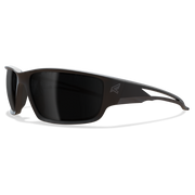 Edge Eyewear Kazbek Safety Glasses, Black Frame, Polarized Smoke Lens TSK236