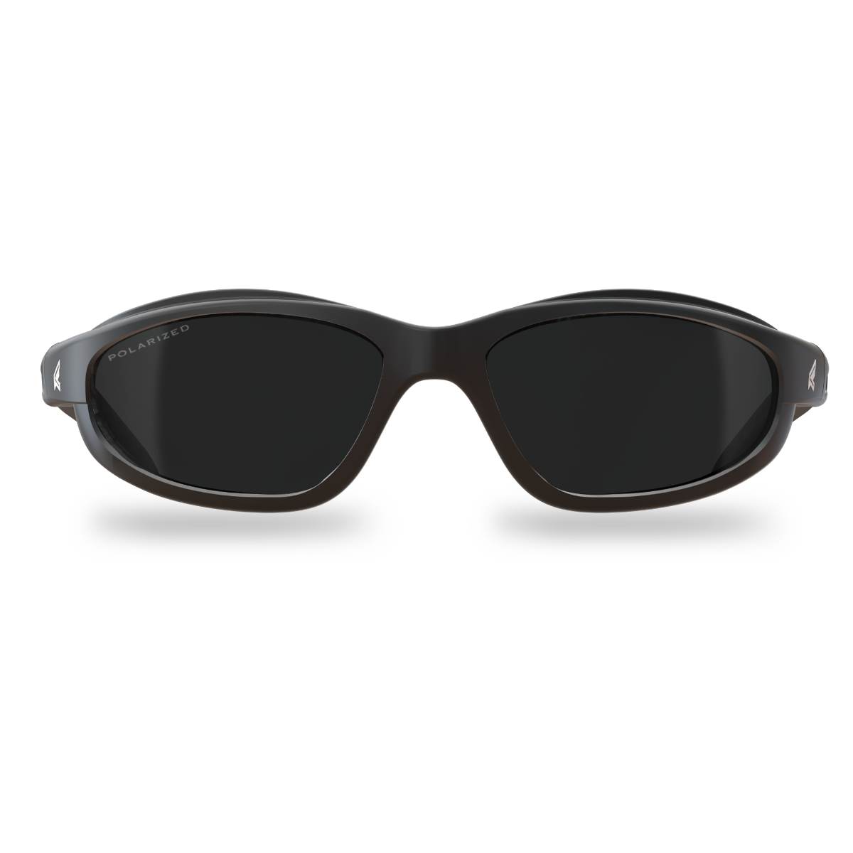 Edge Eyewear Dakura Safety Glasses, Black Frame, Polarized Smoke Lens TSM216