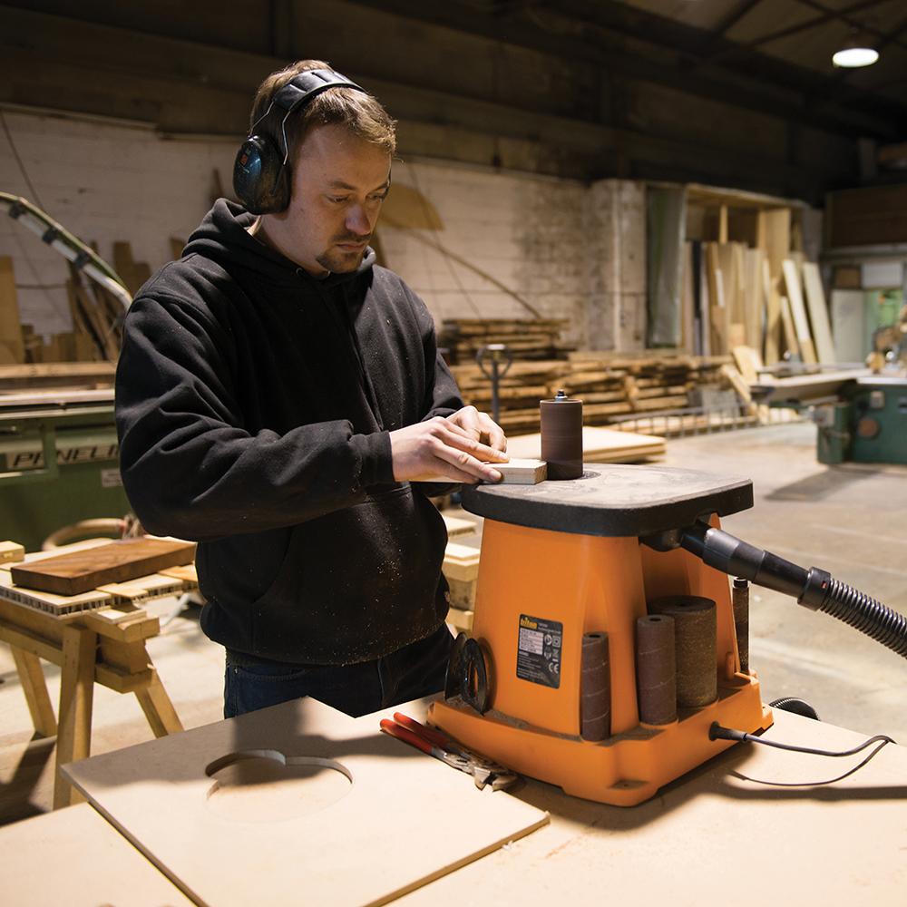 Triton Oscillating Spindle Sander 3.5A, TSPS450 700094