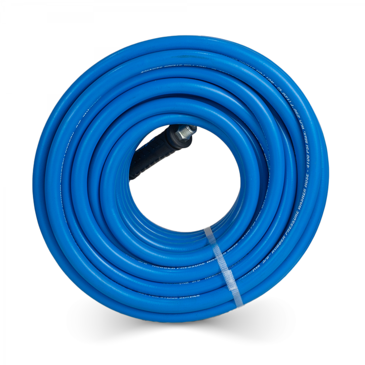 Blubird Blu Shield Tough Tek 3/8" X 200' Rubber Pressure Washing Hose TTPW38200-NM