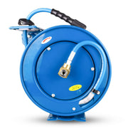 Blu Shield Tough Tek 1/4" X 50' Pressure Washing Hose Reel  w/ 6' Lead-in-Hose