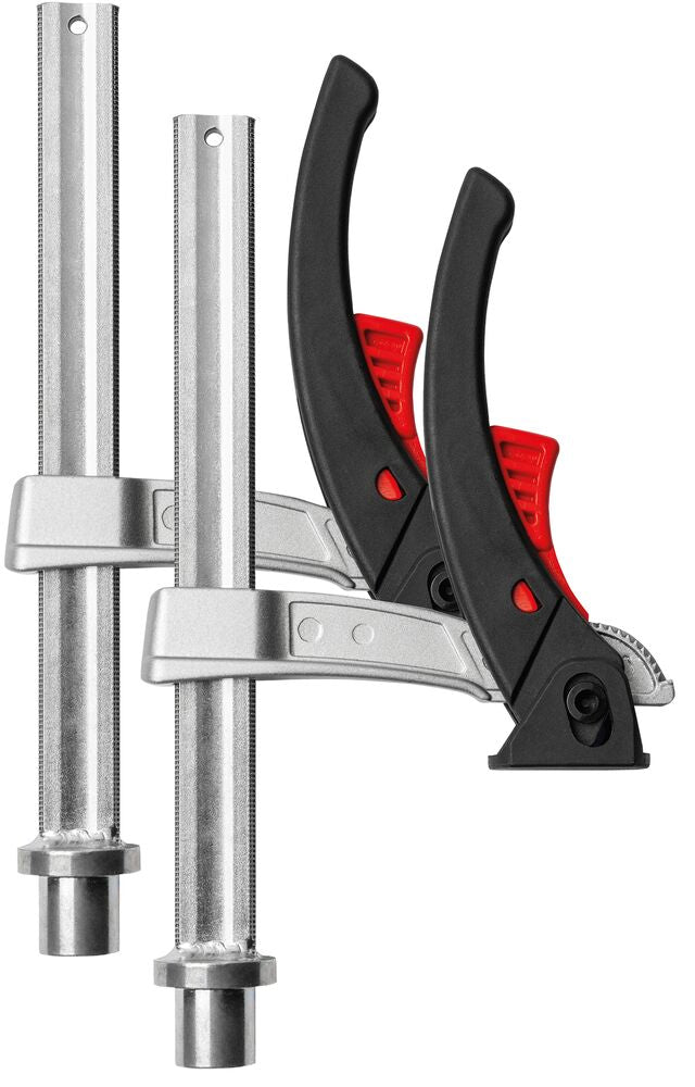 Bessey Tools 6 in. Ratcheting Table Clamp Set for 20 mm MFT Tables, 2-Piece KLI20-MFT-SET
